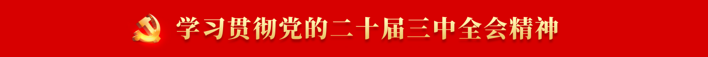 學習貫徹黨的二十屆三中全會精神