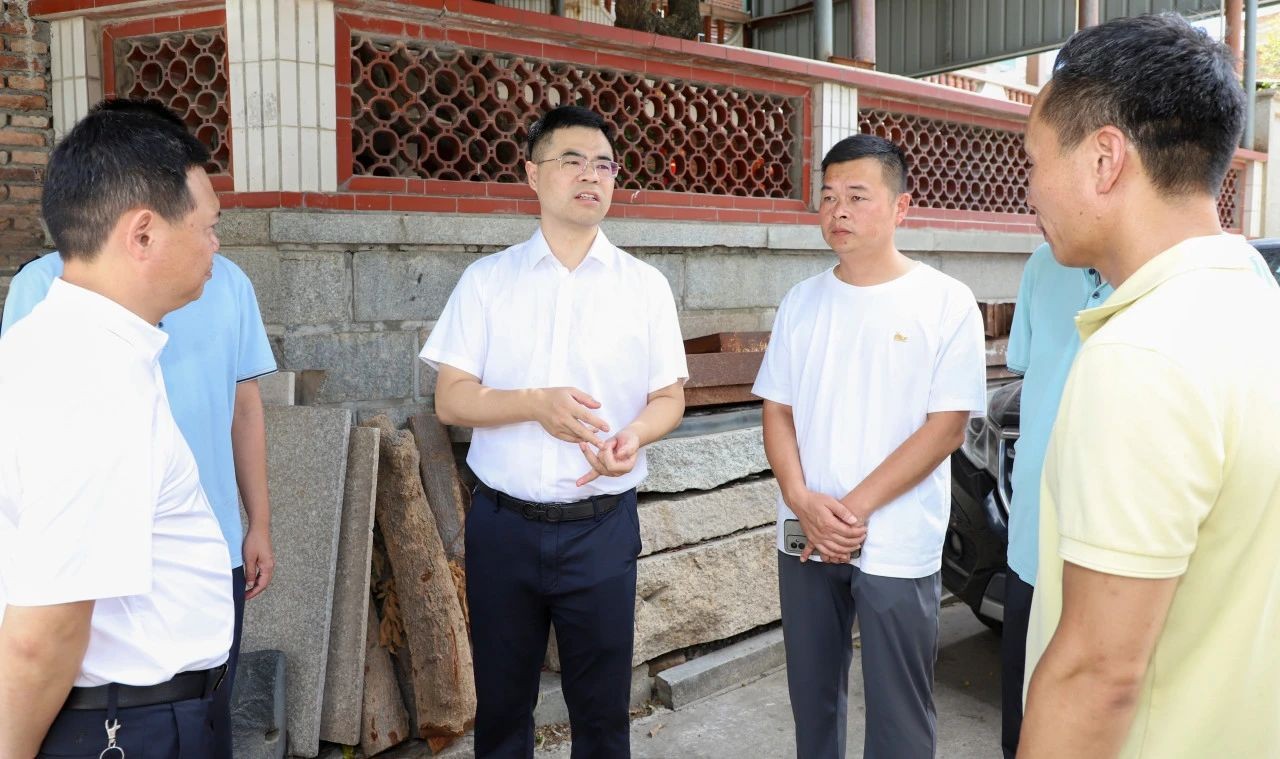 豐澤區政府主要領導調研生態環保工作