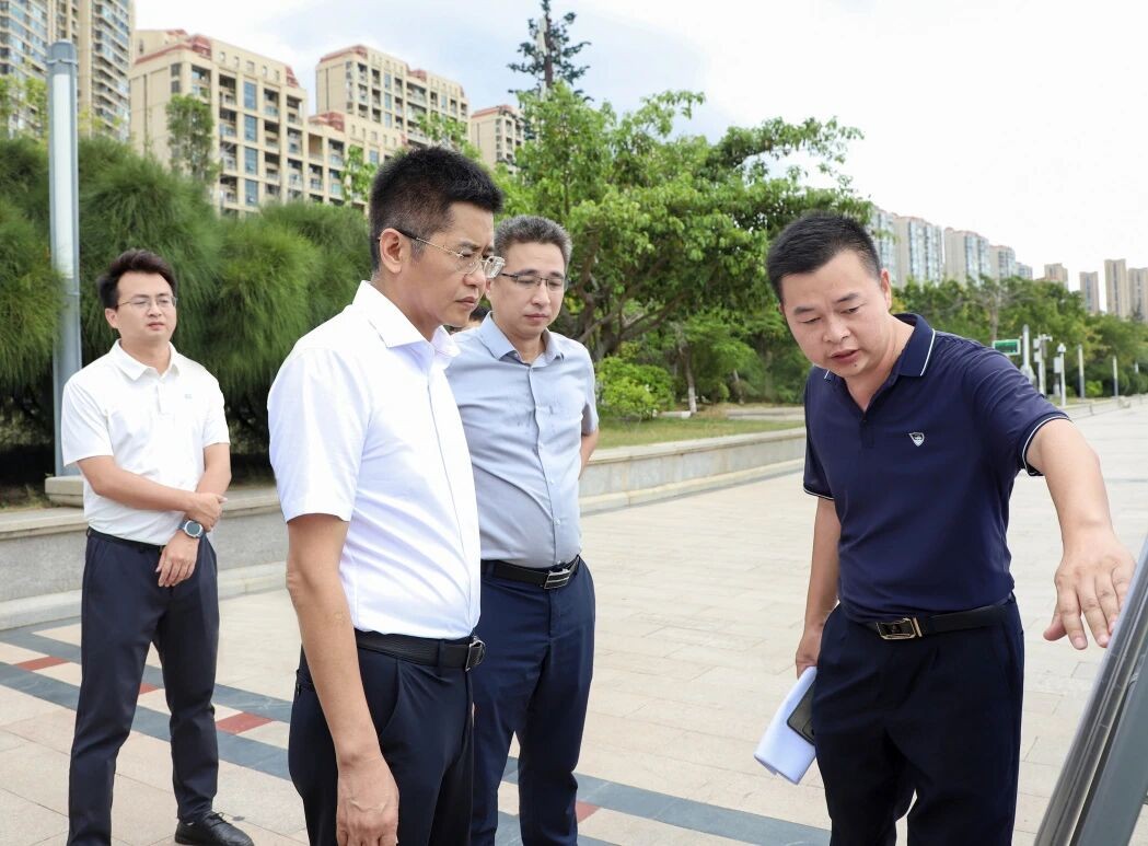 豐澤區委主要領導調研生態環保、水環境綜合治理和城市管理工作
